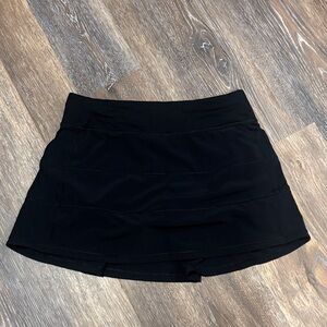 Lululemon Athletica Black Skort - Long